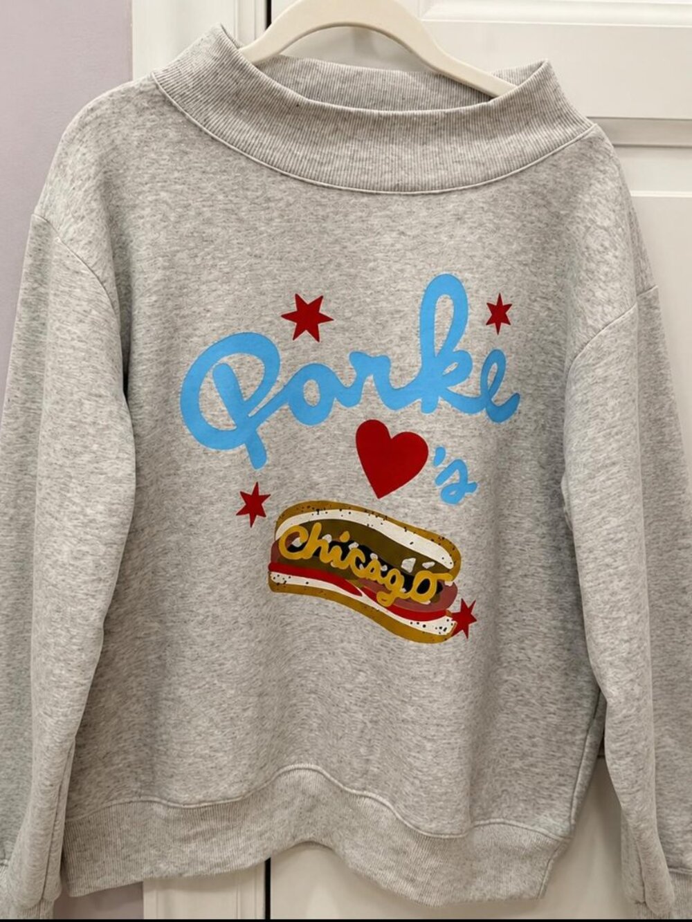 Parke Mock Neck "Chicago" Pullover